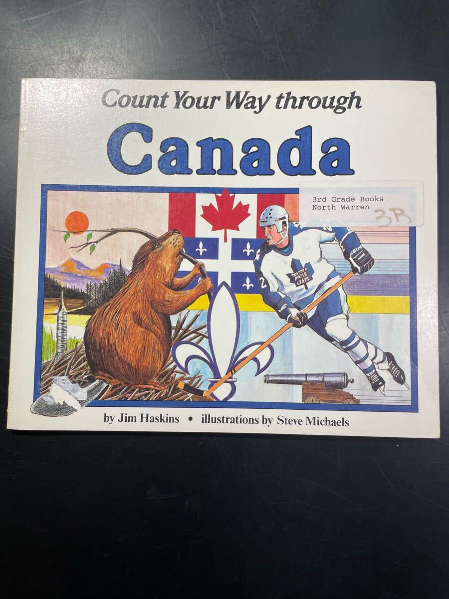 Count Your Way Through Canada 英語 絵本 子ども バイリンガル 教育 学習 幼児 読み聞かせ 外国語絵本 中古 English picture拍卖
