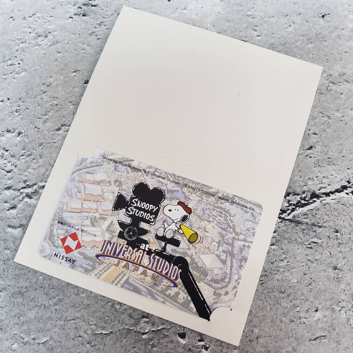 【未使用】 スヌーピースタジオ ユニバーサルスタジオジャパン テレホンカード拍卖