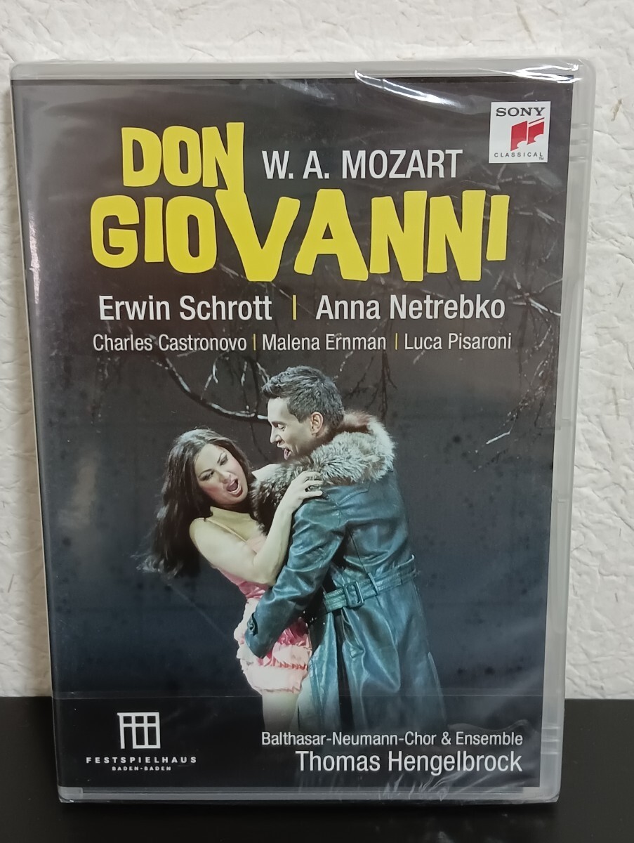 N2.2 未開封品 ドン・ジョバンニ モーツァルト DON GIOVANNI Erwin Schrott Anna Netrebko DVD 歌劇 クラシック拍卖