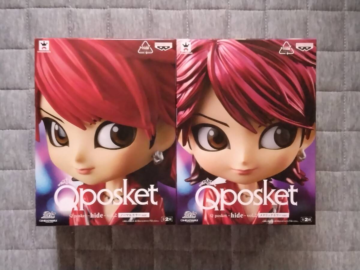 Q posket X JAPAN -hide- vol.2 全2種拍卖
