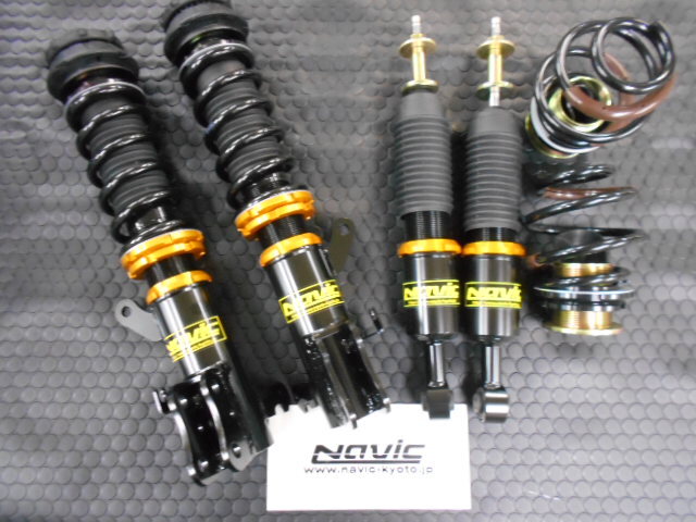 スズキ アルト HA97S HA37S 2WD FF ナビック車高調(アッパーマウント付き)新品拍卖