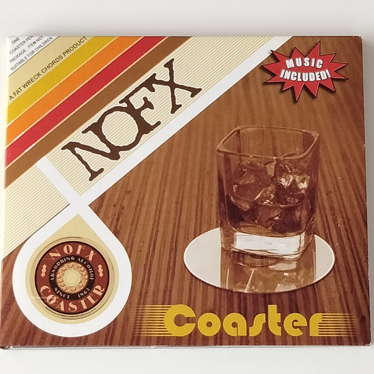 NOFX/COASTER(FAT737-2)ノーエフエックス/コースター/Fat Wreck Chords/メロディック・ハードコア/メロコア/PUNK パンク/2009年拍卖