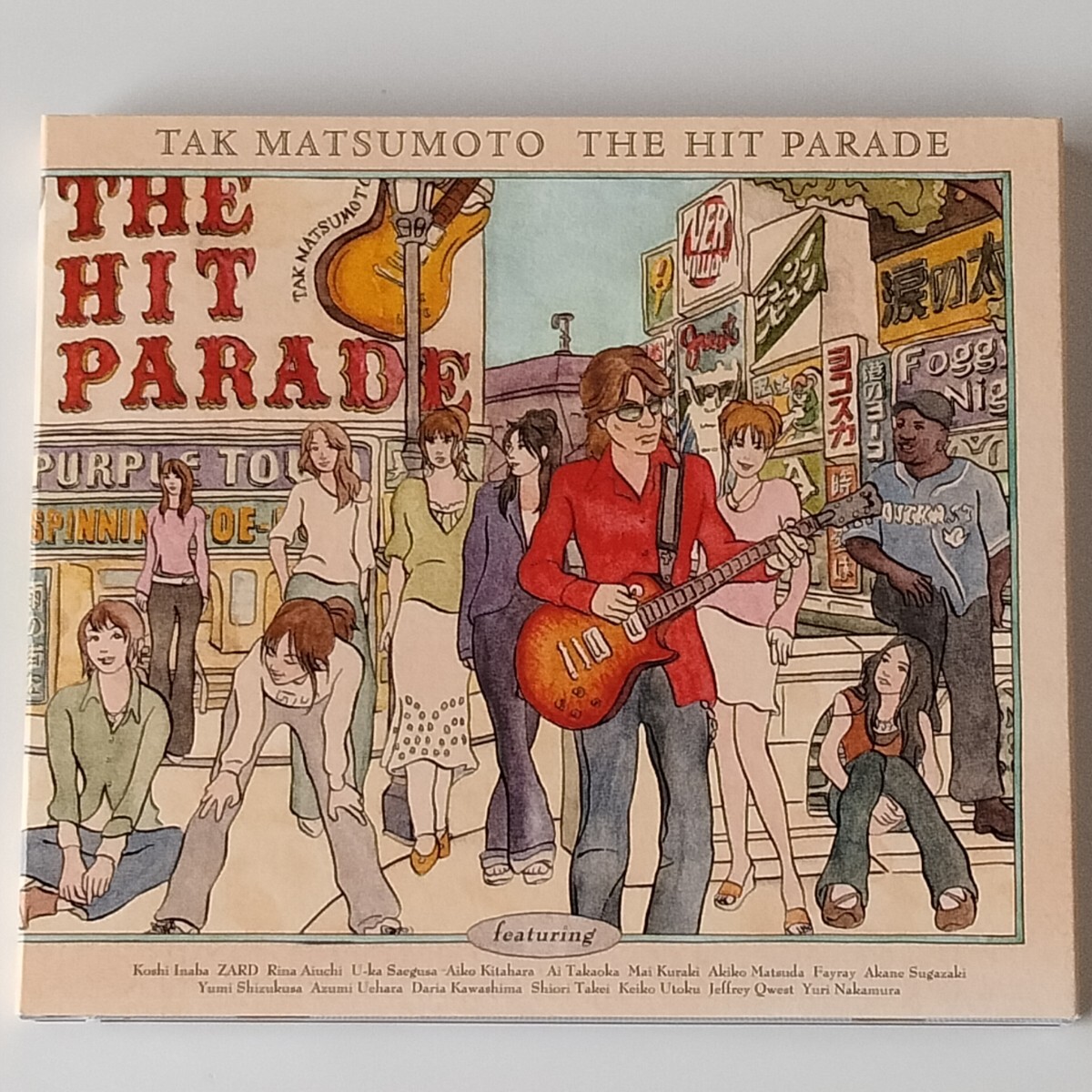 【美品/邦楽カバー集】TAK MATSUMOTO/THE HIT PARADE(BMCV-8009)B'z 松本孝弘/稲葉浩志/ZARD 坂井泉水/倉木麻衣/愛内里菜/宇徳敬子/Fayray拍卖