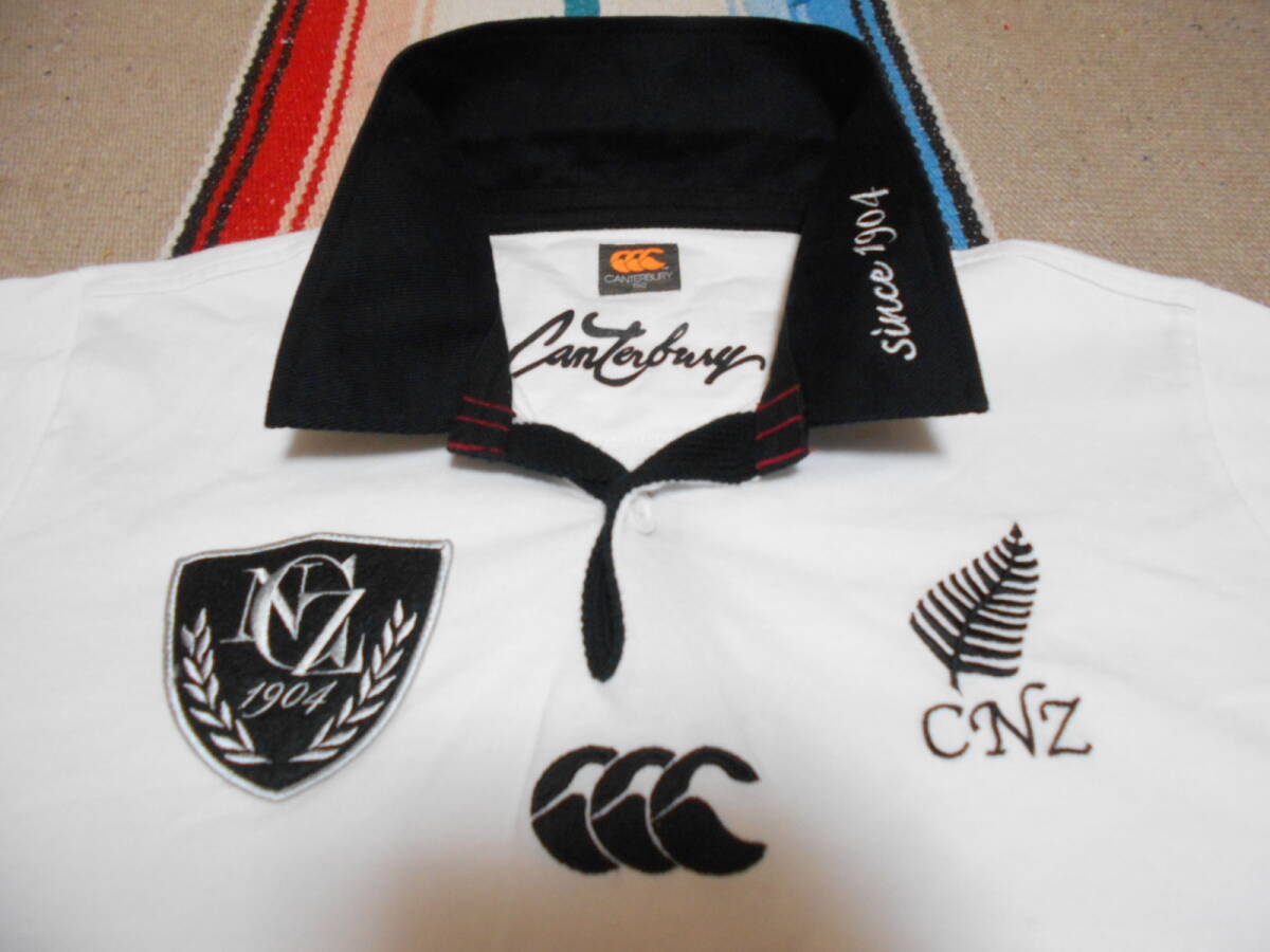 CANTERBURY ZEALAND カンタベリー ラガーシャツ ラグジャ ポロシャツ ラグビー フットボール オリンピックRUGBY SHIRTS FOOTBALL ALLBLACKS拍卖