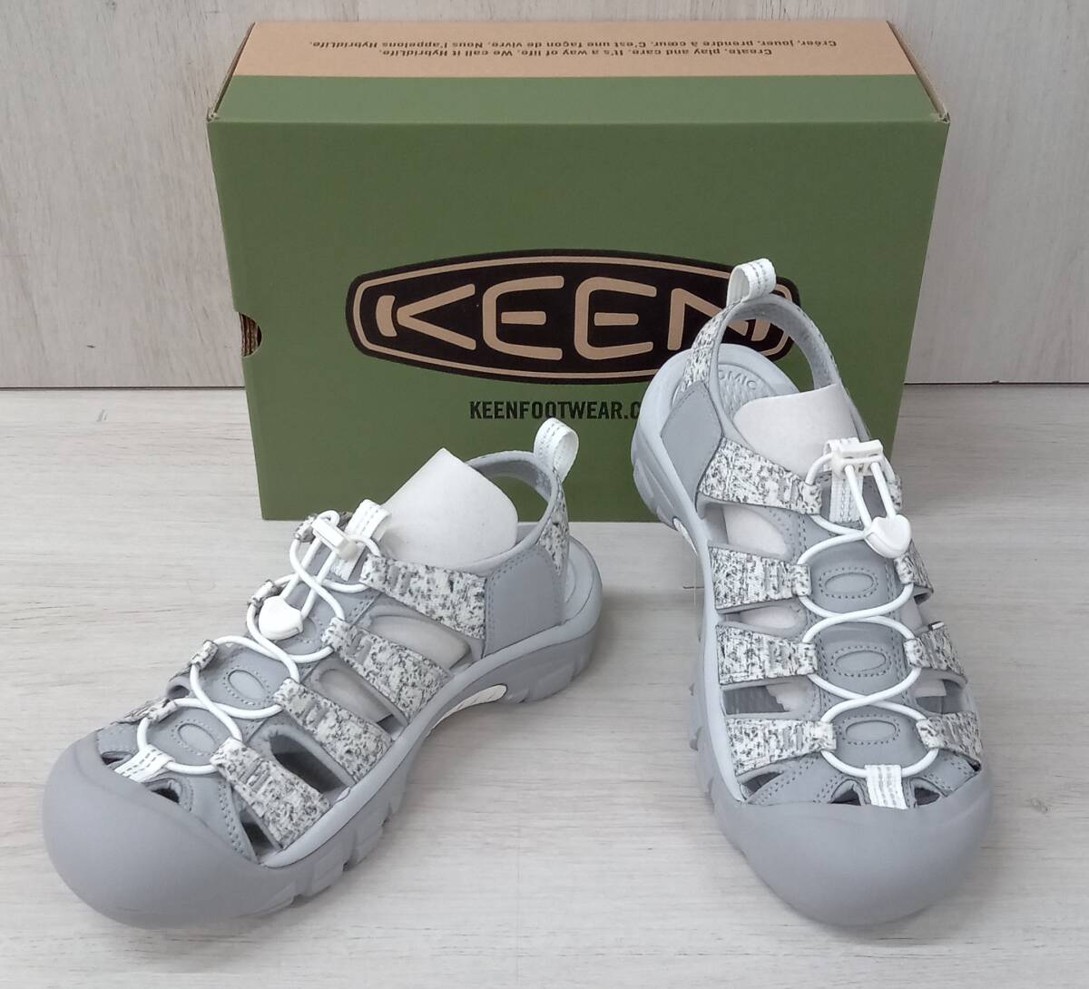 KEEN/キーン/サンダル/1030580/newport retro/グレー/26cm拍卖