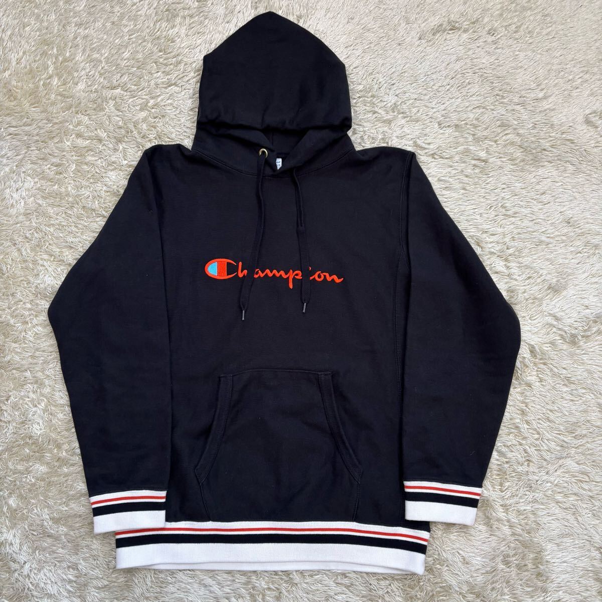 美品 チャンピオン リバースウィーブ フーディー リブライン拍卖