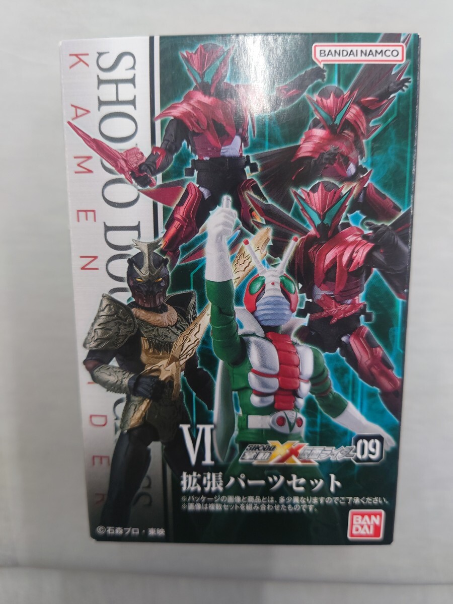 拡張パーツセット:掌動-XXダブルクロス仮面ライダー09:SHODO-XX DOUBLE CROSS:検索:V3ホッパー迅バーニングファルコンゴ・ガドル・バ電撃体拍卖
