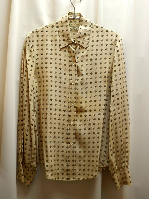 OLD GUCCI オールドグッチ 長袖ブラウス シャツ GUCCI グッチ ※長期保管品拍卖