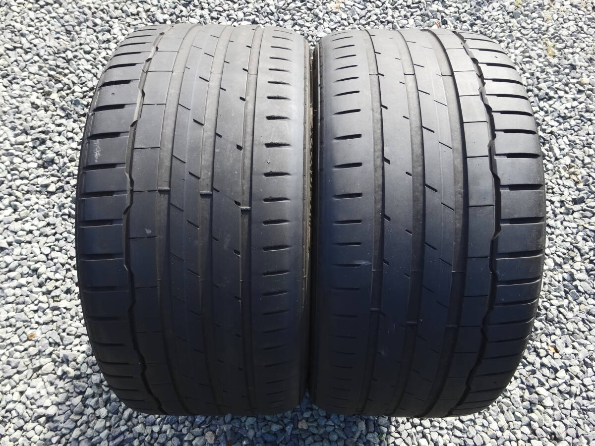 溝あり ハンコック ベンタス S1 evo3 6分 5分山 275/35 ZR19 2023年製 2本 HANKOOK VENTUS 検 バリ山拍卖