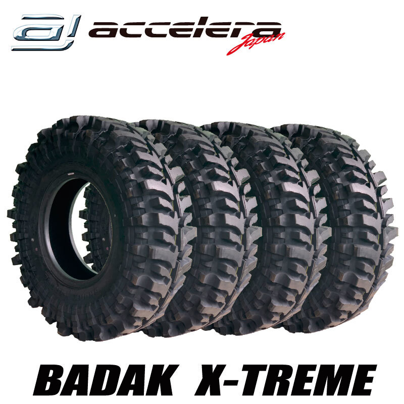 4本セット 31×10.50-15 LT 110N アクセレラ BADAK X-TREME拍卖