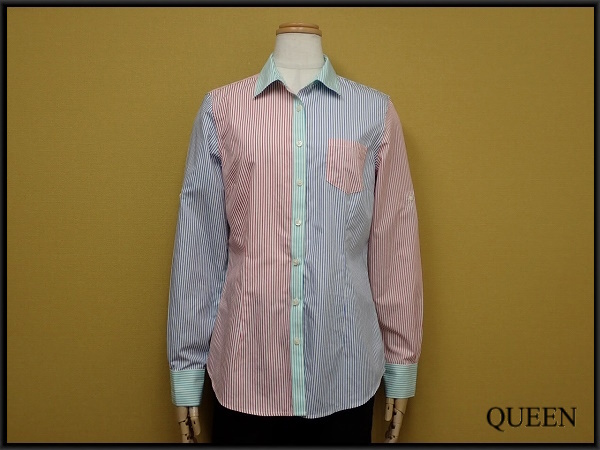 送料無料 ブルックスブラザーズ シャツ・2△クレイジー/長袖/半袖/レディース/@A1/25*5*2-1拍卖