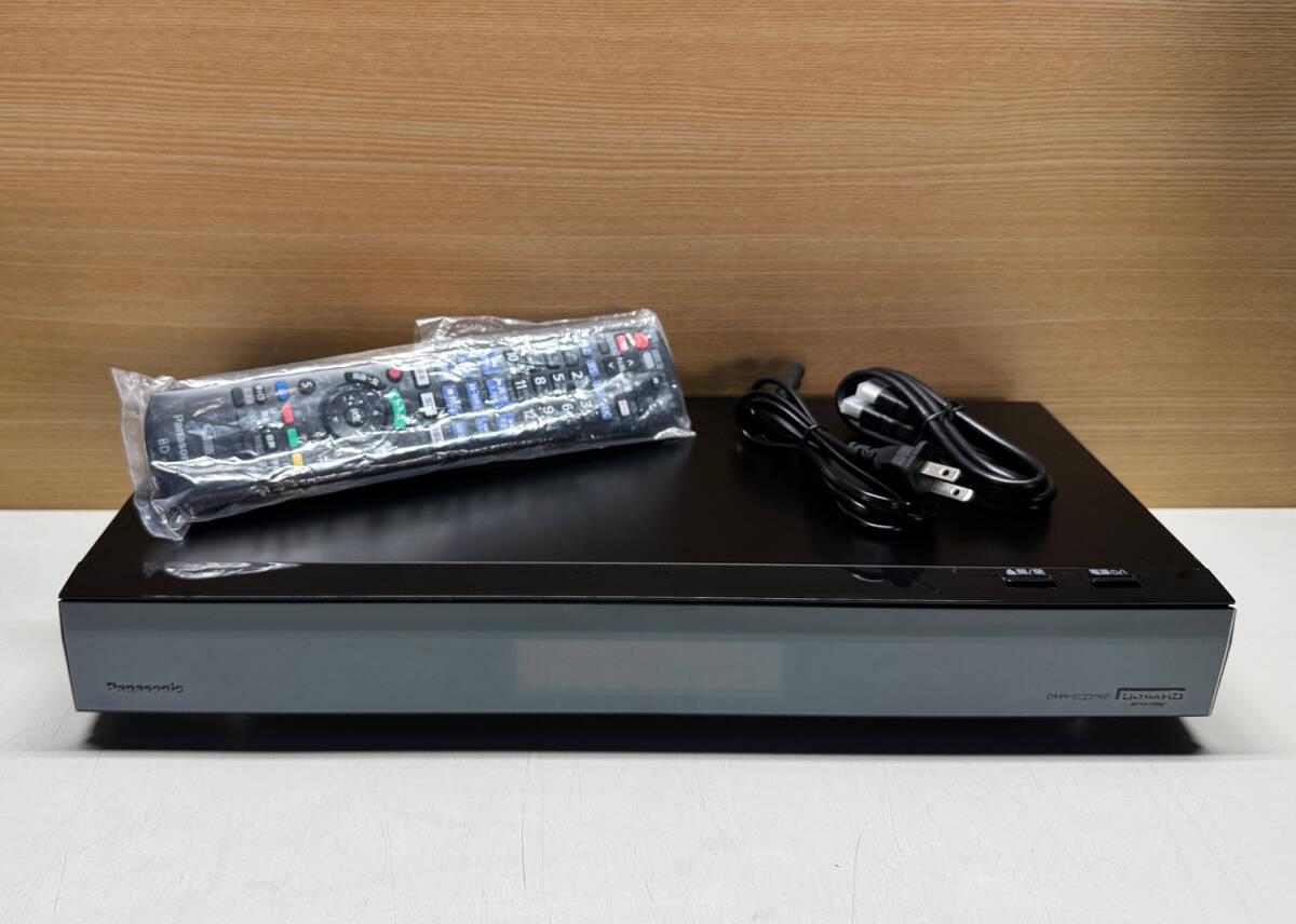 【 安心!整備品 】 上位機 Panasonic 新4K衛星放送 【 DMR-SCZ2060 】 2TB/15倍録画/外付けHDD/3番組録画/スカパー/3D再生 【完動保証】拍卖