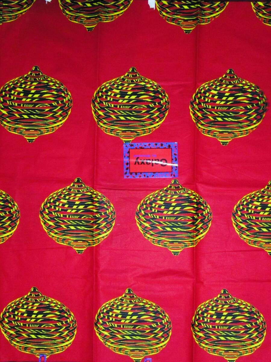 ②⑦Nシール付き*アフリカンプリント*パーニュ*キテンゲ*アフリカンバティック拍卖