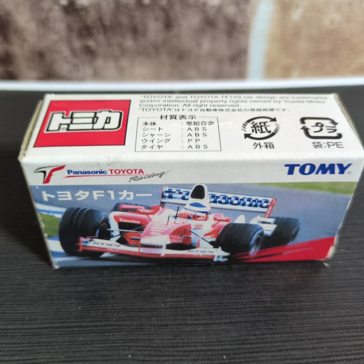 トミカ パナソニックTOYOTA レーシングカー ミニカー拍卖