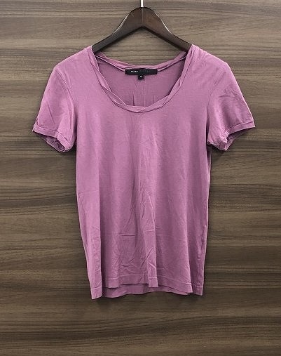マークジェイコブス MARC JACOBS レディース トップス カットソー Tシャツ 半袖 春夏 薄紫 無地拍卖
