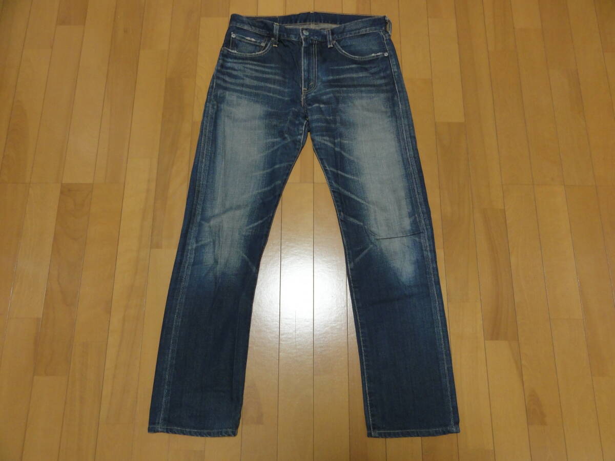 色落ち極上、05年7月製 古着 Levi's リーバイス 505 ストレート ジーンズ W32いかがですか!!拍卖