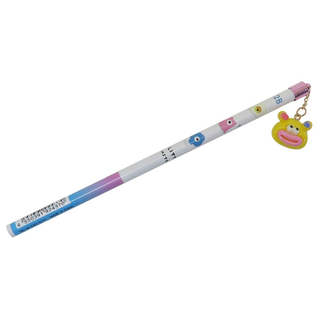 鉛筆 モンスターチャーム付き鉛筆2B丸 マイリトルモンスターA クーリア 新学期準備文具 かわいい グッズ拍卖