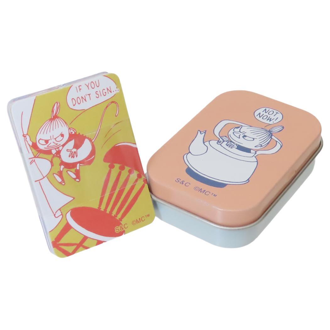 ムーミン フレークシール 缶入りステッカー 北欧 S&C デコレーション キャラクター グッズ拍卖