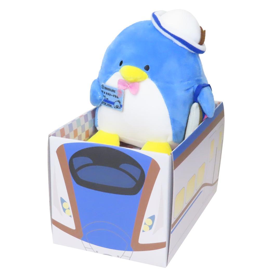 タキシードサム プラッシュドール 新幹線BOX付ぬいぐるみ TX キャラフルライナー サンリオ ヒューネット プレゼント キャラク拍卖