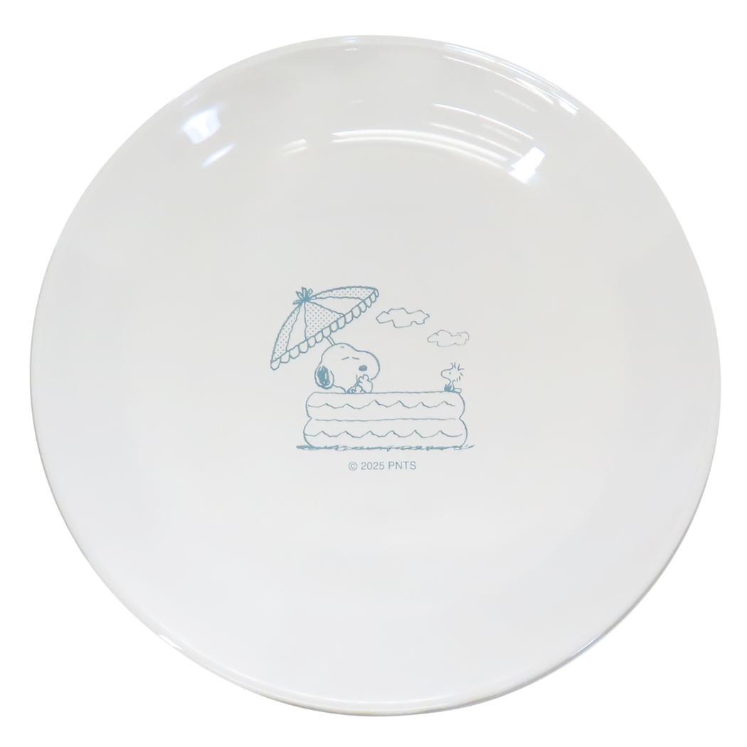 スヌーピー 中皿 ガラスプレート チルライフ ピーナッツ マリモクラフト レンジ対応 食器 キャラクター グッズ拍卖