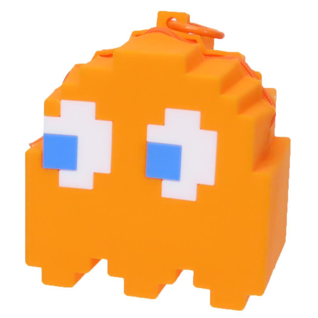 パックマン ミニポーチ シリコンフィギュアポーチ クライド グルマンディーズ 小物入れ ゲームキャラクター グッズ拍卖