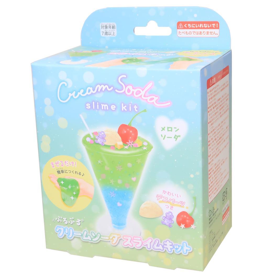 おもちゃ クリームソーダスライムキット メロンソーダ クーリア スライム 工作 ハンドメイドグッズ グッズ拍卖