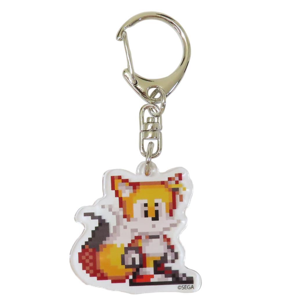 ソニック ザ ヘッジホッグ キーリング アクリルキーホルダー テイルズ 立ち スモールプラネット アクキー キャラクター グッズ拍卖