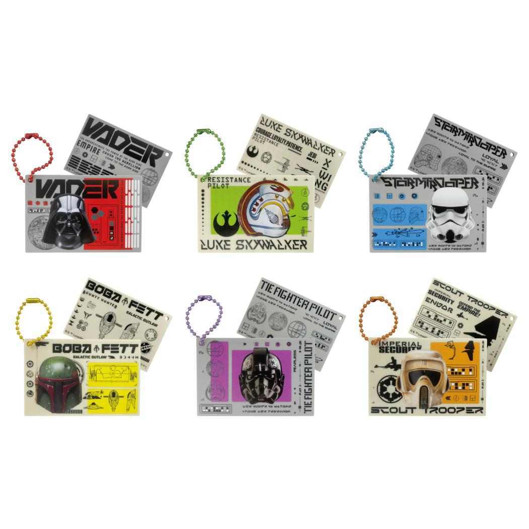 スターウォーズ キーホルダー ブラインドアクリルキーチェーン全6種の内どれか1個 STAR WARS SAGA STAR WARS拍卖