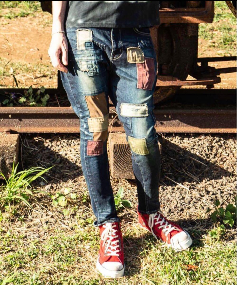 glamb グラム Unplugged rib denim / アンプラグドリブデニム サイズ2拍卖