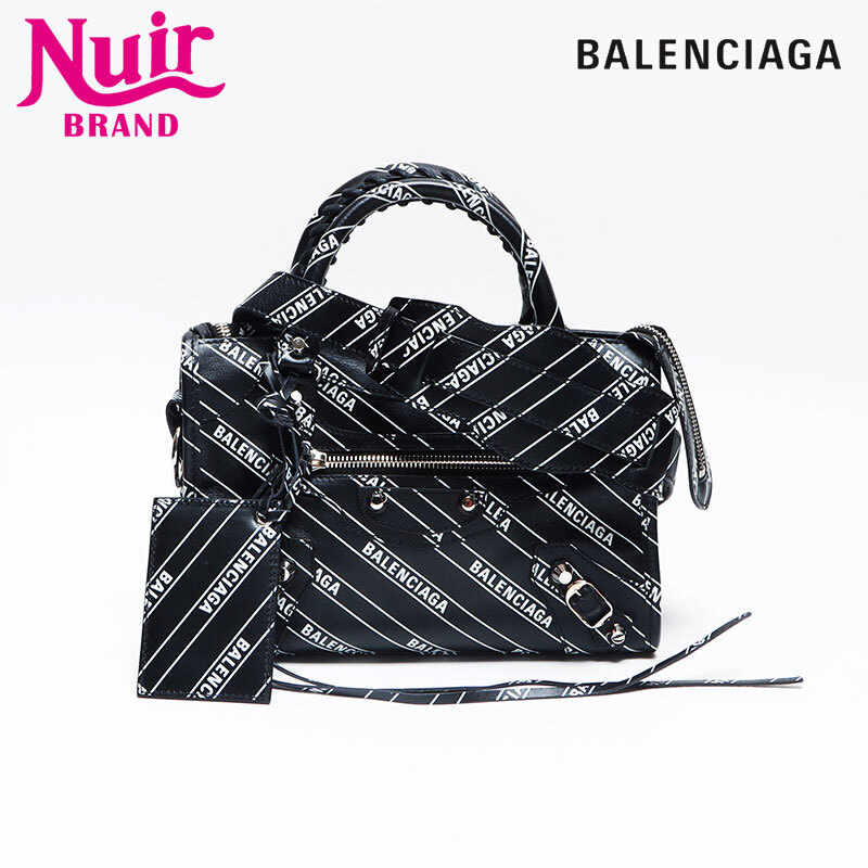 バレンシアガ BALENCIAGA ショルダーバッグ ミニ シティ ナノ グラフティ ブラック拍卖