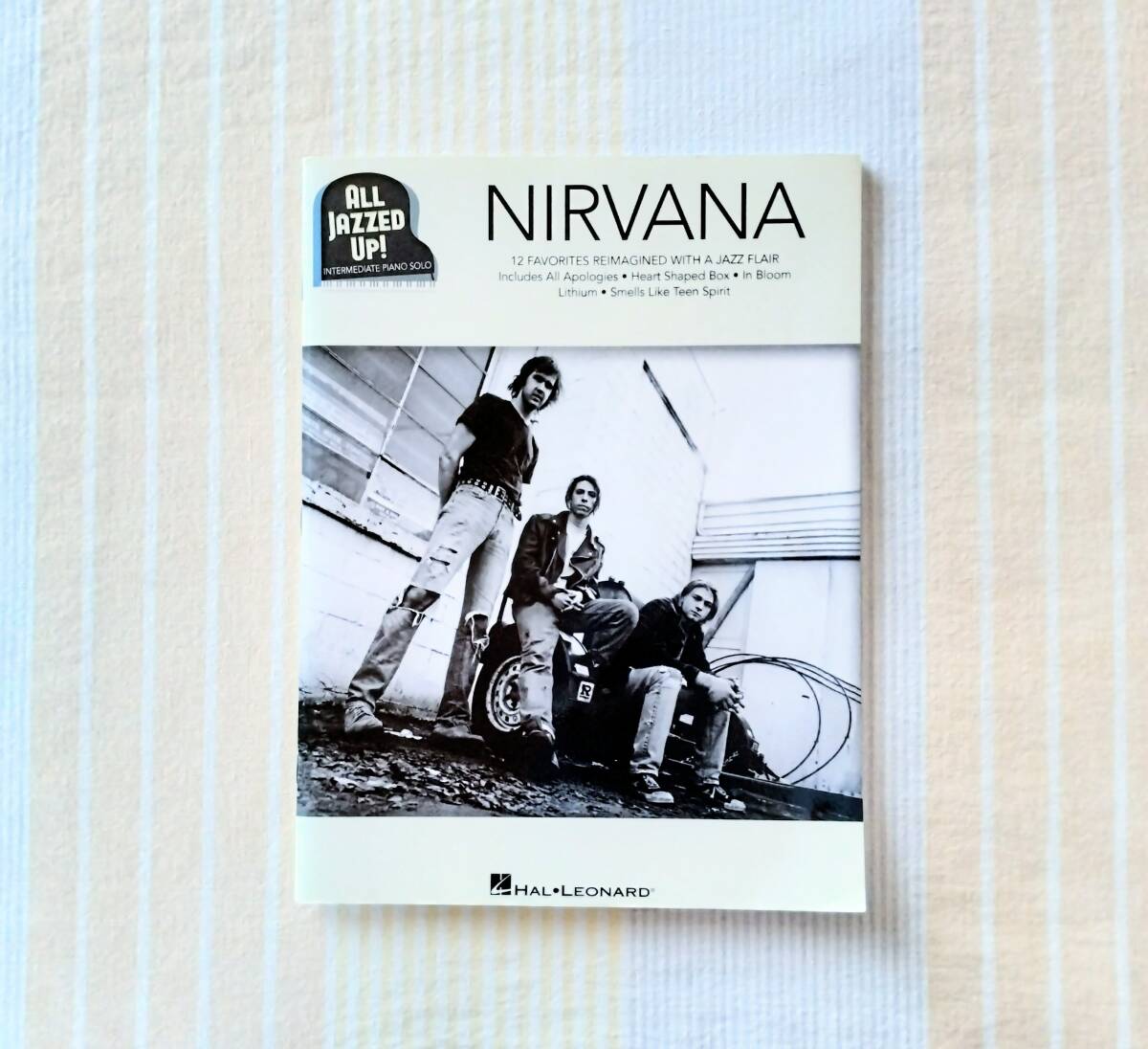 洋書スコア●NIRVANA All Jazzed Up●ニルヴァーナ ジャズアレンジ ピアノ楽譜 12曲 jazz拍卖