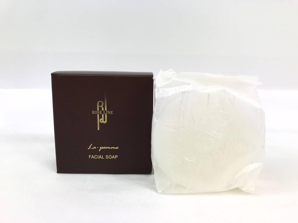 【未使用】ラ・ポーム フェイシャルソープ〈枠練 洗顔石けん〉100g 濃密泡タイプ #220678-14拍卖