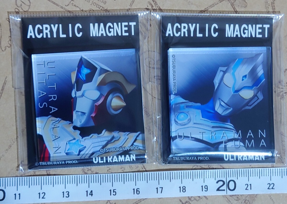 ウルトラマン タイタス フーマ アクリルマグネット ウルトラマン タイガ 未開封拍卖