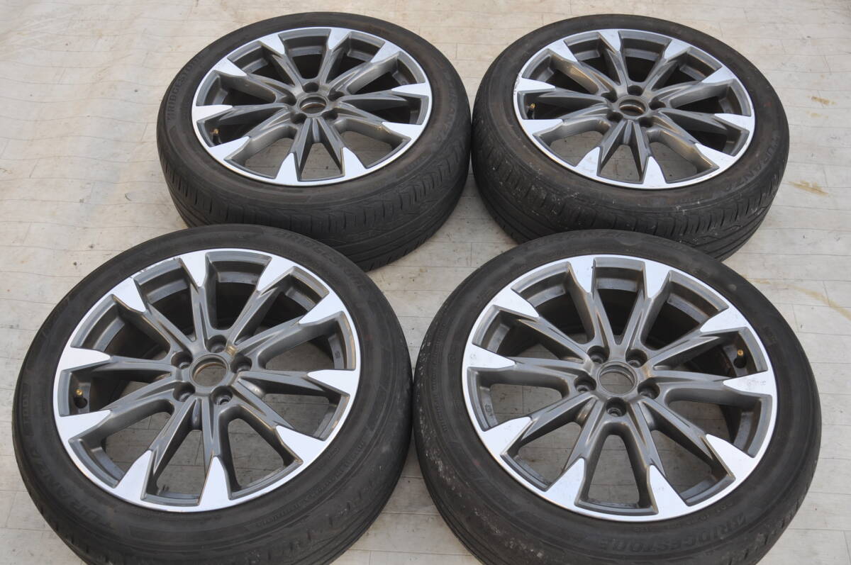 スバル SUBARU純正 17インチ インプレッサスポーツ 7J ET55 PCD100 5穴 ハブ径56 中古アルミホイール4本 JDM拍卖