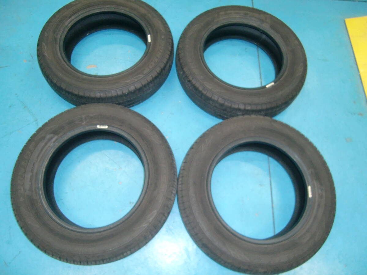 DUNLOP ENASAVE ダンロップ エナセーブ EC204 165/70R14 81S 4本セット 2024年製!! バリ山!!拍卖