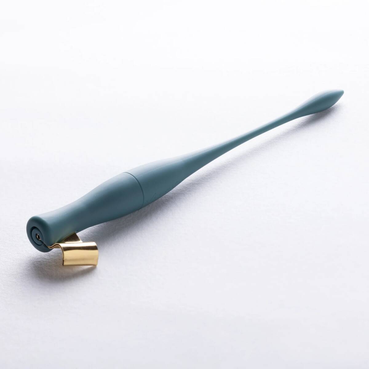 【稀少品】Luis Creations Moblique V2 Pen holder モブリーク ペン軸 ペンホルダー 内部収納 青緑色 新品 コミック対応■Midnight Moss拍卖
