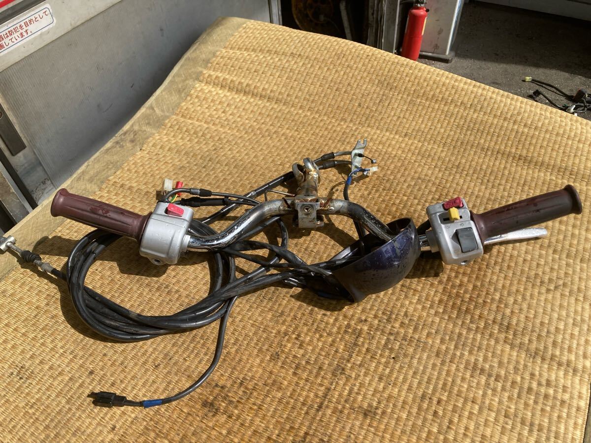 59190■ ヤマハ ビーノ SA37J (51番台〜) 左右スイッチ ハンドル レバー ワイヤー拍卖