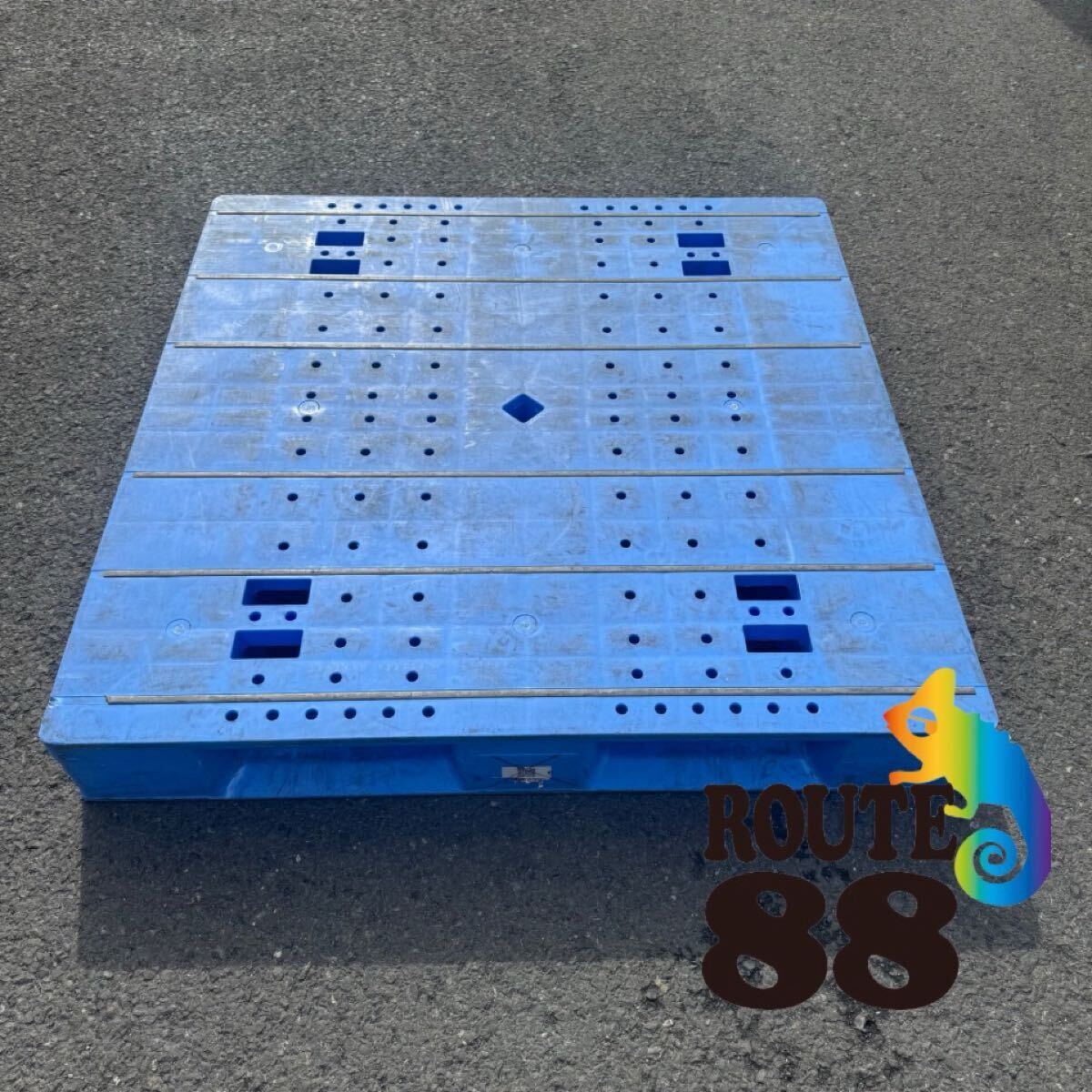 【奈良県葛城市発】中古 プラスチックパレット 1100×1100×150 5枚セット プラパレ 樹脂パレット拍卖