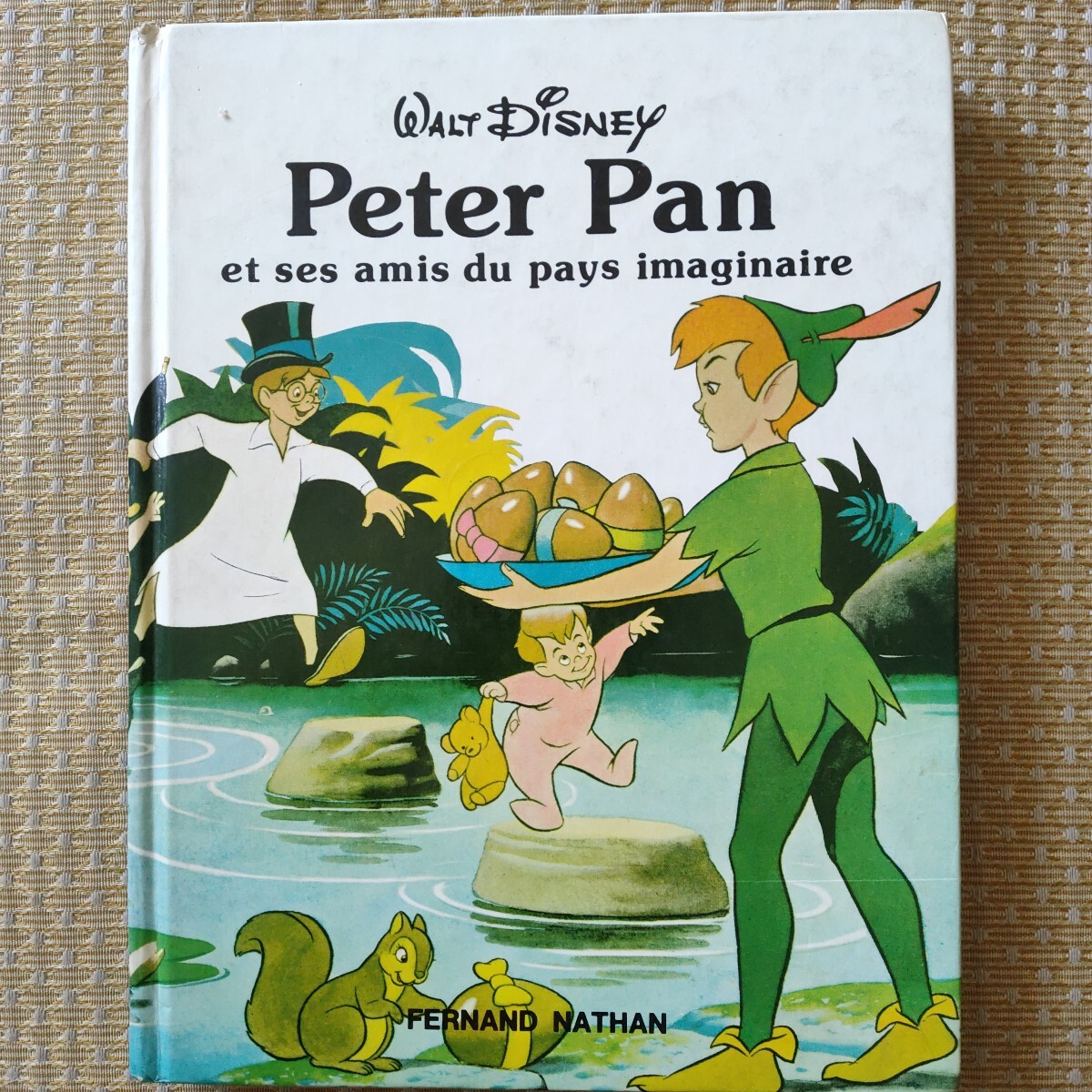 Peter Pan et ses amis au pays imaginaire ピーターパン フランス語版 古書  絵本 ディズニー 洋書拍卖