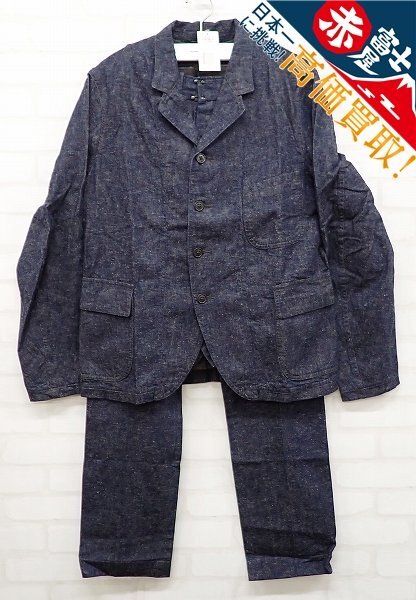 9T2483/未使用品 RRL MITCHELL デニム 3ピース ミッチェル スリーピース セットアップ拍卖