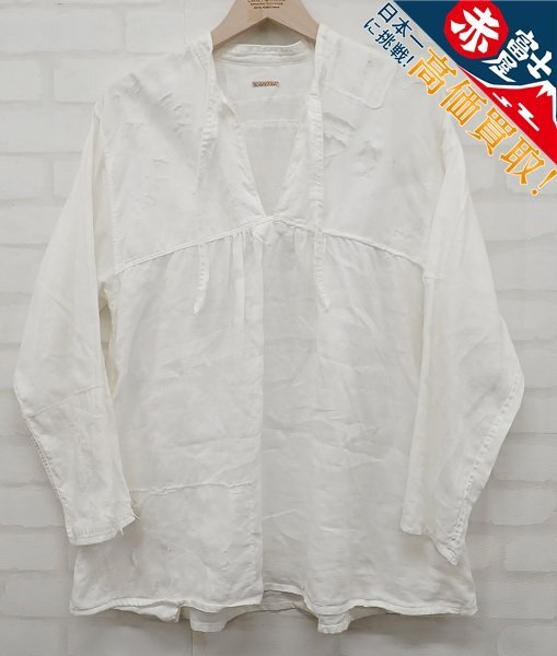 9T2092/KAPITAL 継ぎ接ぎ加工プルオーバーシャツ 日本製 キャピタル拍卖