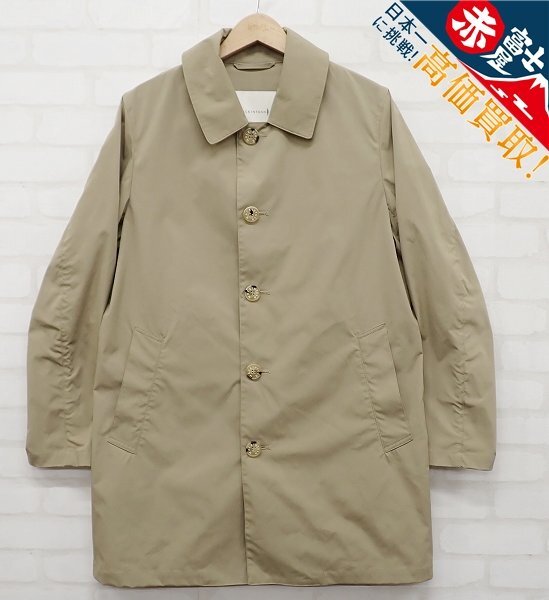 9T2447/MACKINTOSH×BEAMS DUNKELD SHORT G231MO1002EXAGN マッキントッシュ ビームス ステンカラーコート拍卖