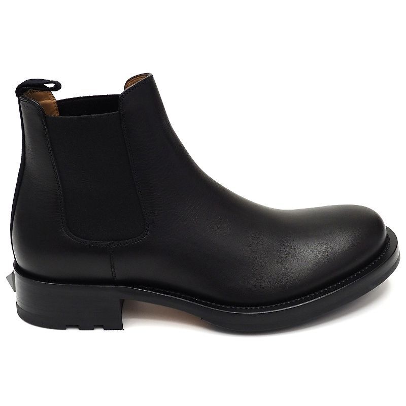 E0667S 新品 VALENTINO GARAVANI/ローマンスタッズ サイドゴアブーツ 【サイズ:43】 ブラック ヴァレンティノ ガラヴァーニ メンズ拍卖