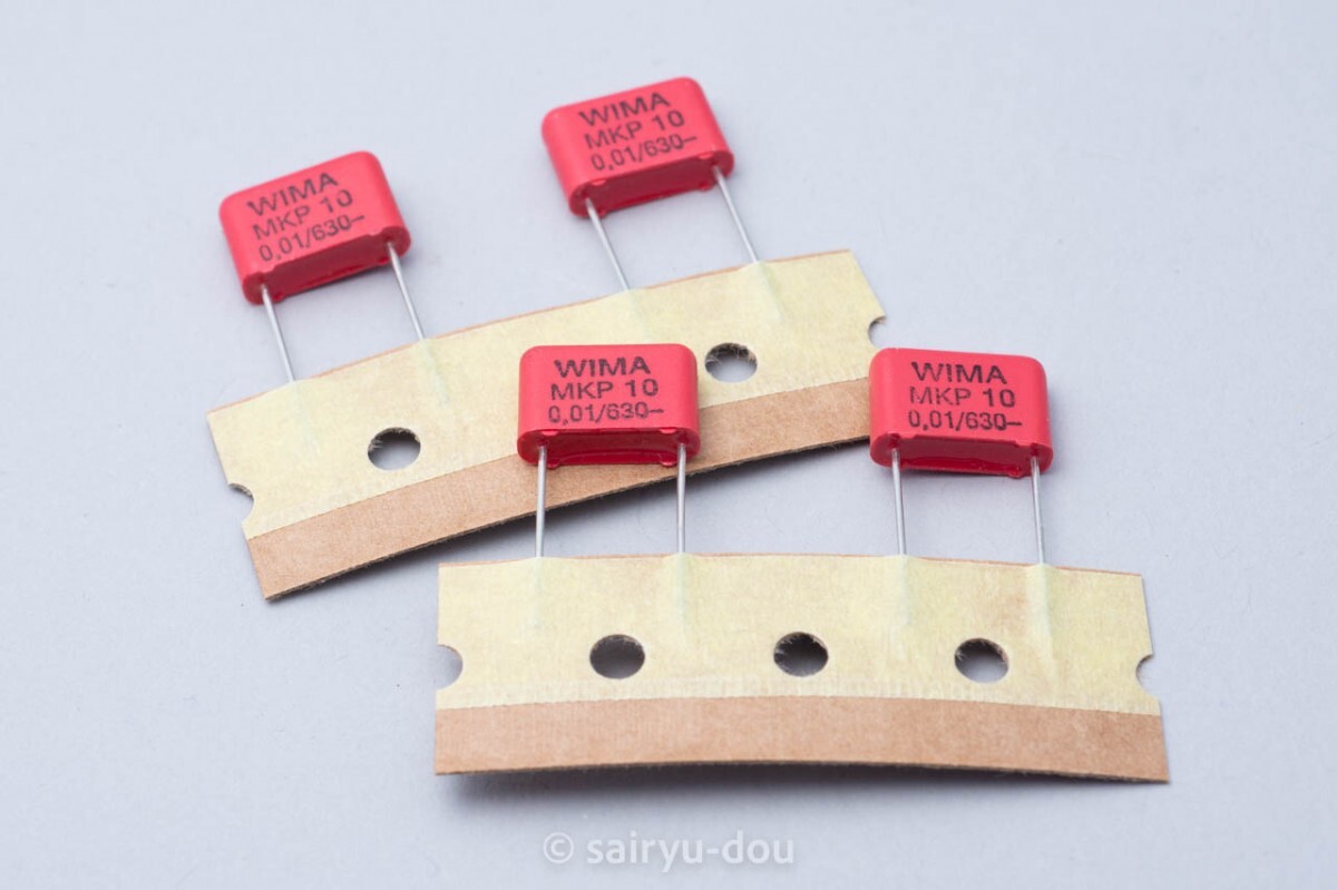 WIMA MKP10 0.01μF 630V オーディオ用フィルムコンデンサ 新品4個セットA拍卖