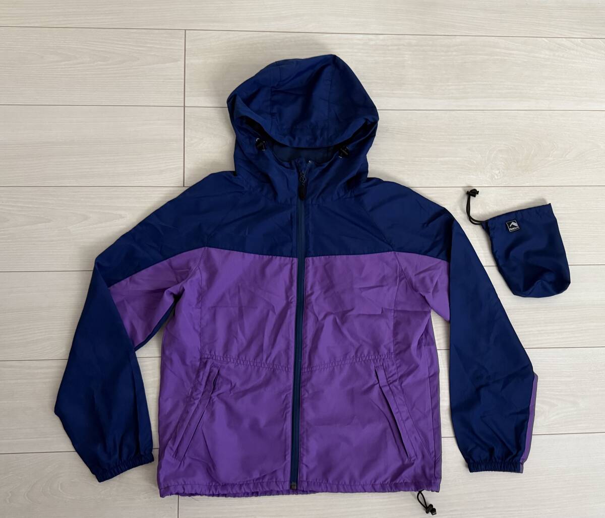 ★ワークマン レディース 高撥水シェルジャケット 収納袋付き Mサイズ★アウトドア拍卖