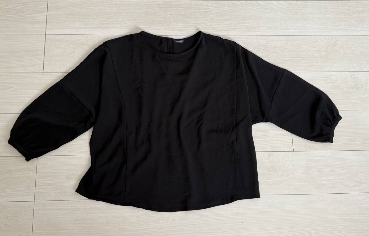 ★Sweet Fleur ブラック ブラウス サイズ4L ストレッチ★拍卖