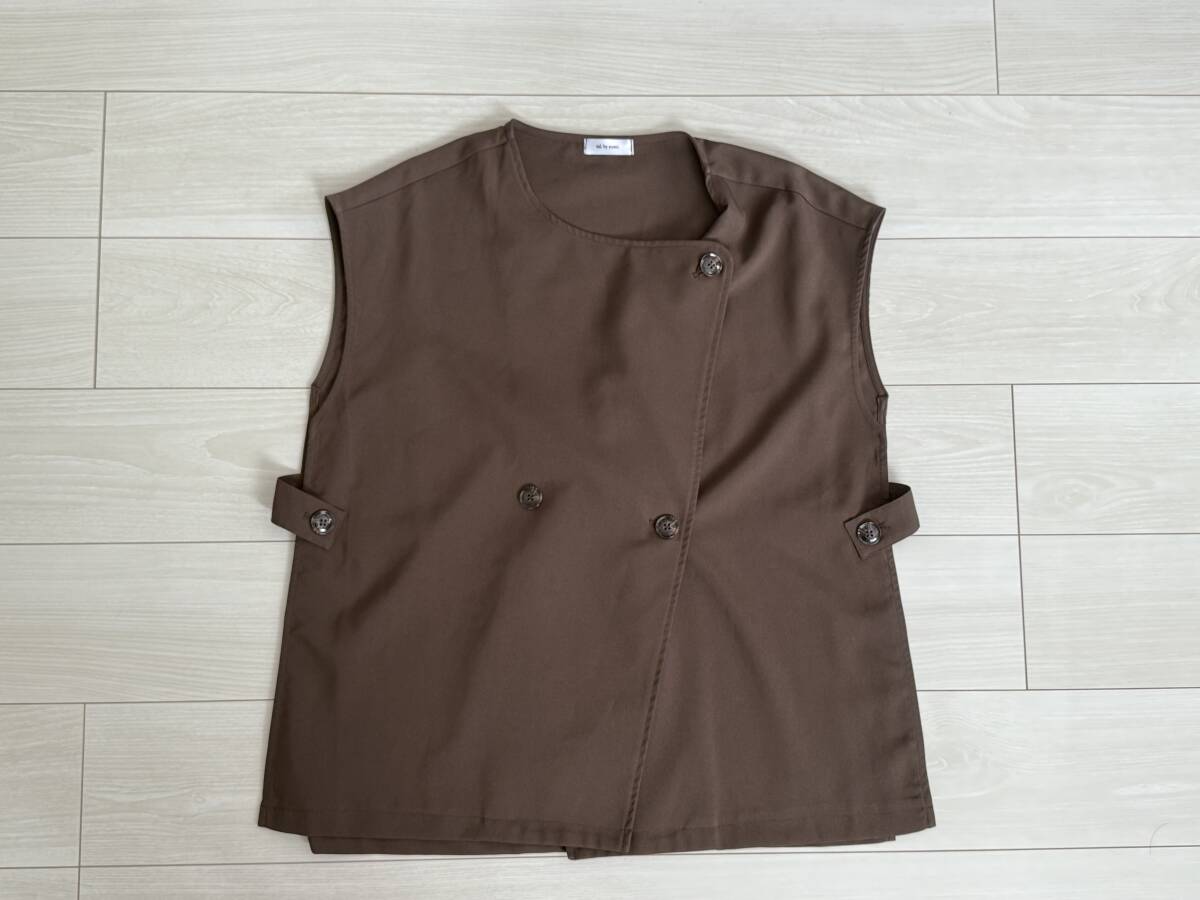 ★tal by yumi ジレベスト LLサイズ レディース しまむら ブラウン★拍卖