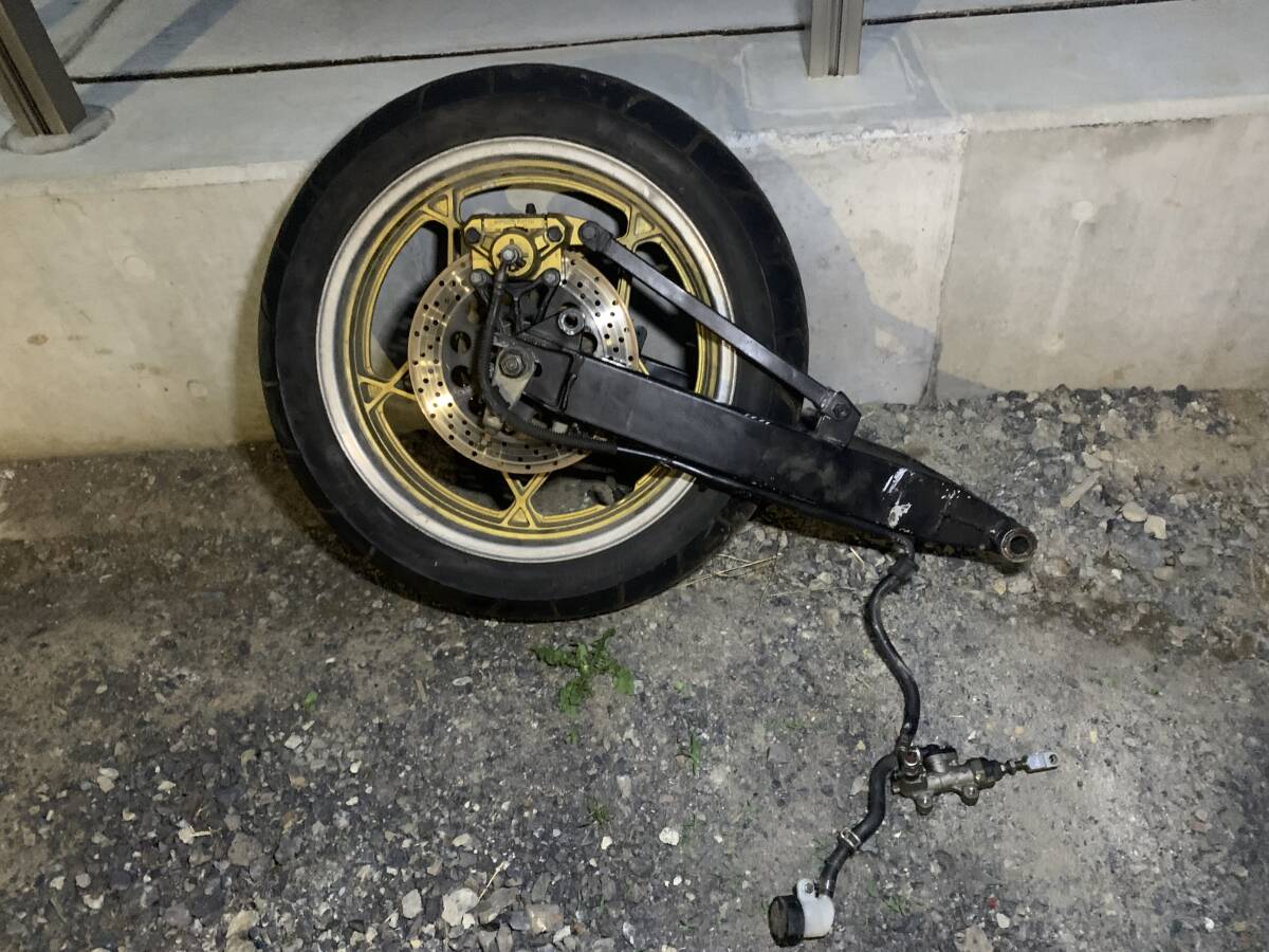 GSX400S KATANA 刀 GK77A 純正リアホイール リア足回り インパルス拍卖