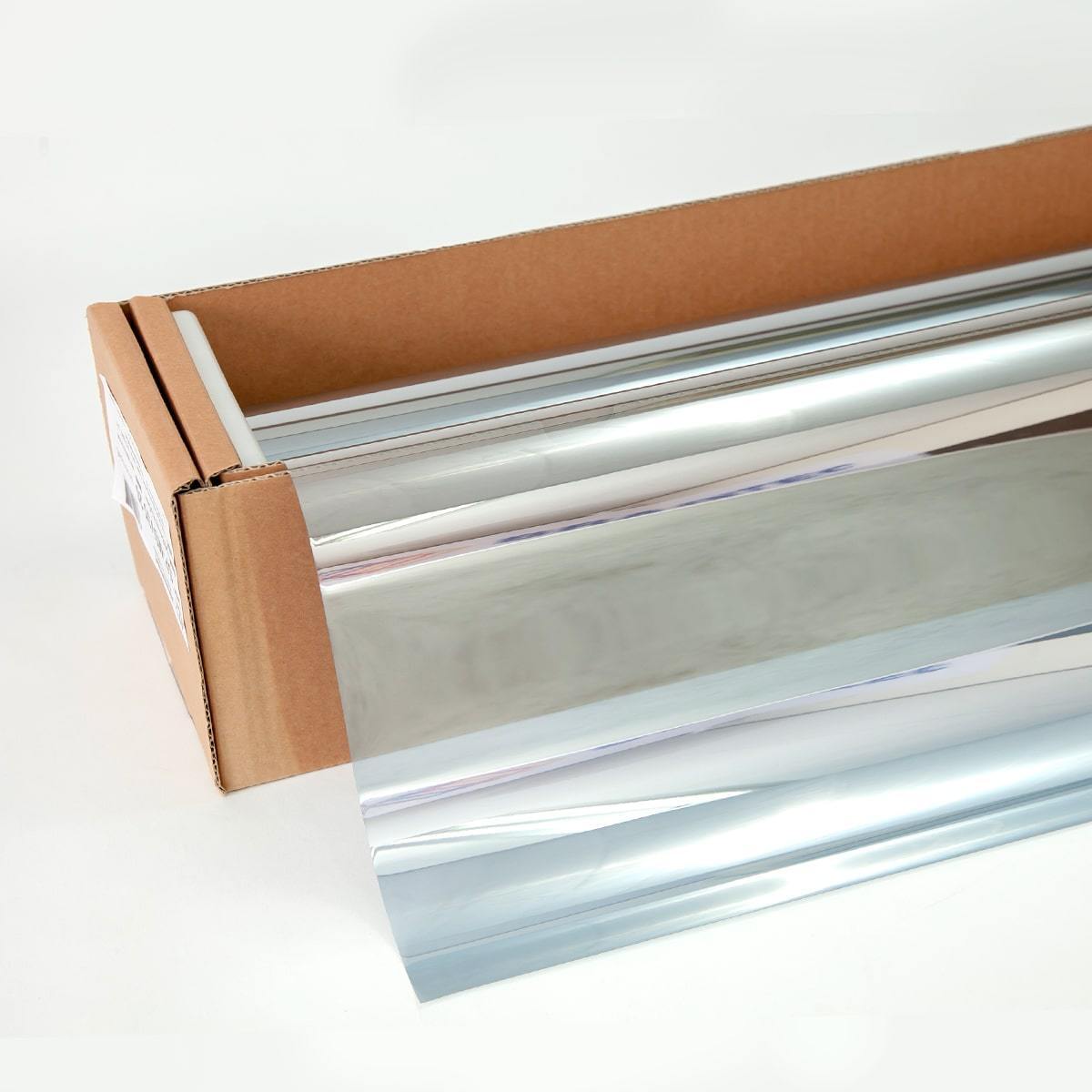 スパッタシルバー35(マジックミラー) 1m幅×30mロール箱売 窓ガラスフィルム #SP-MSV3540 Roll#拍卖