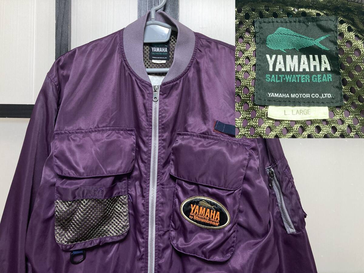ヤマハ メガバス MA-1風 コラボ ジャケット / YAMAHA Megabass フィッシング Jacket拍卖